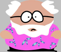 An image of Scott Overmyer in the style of South Park