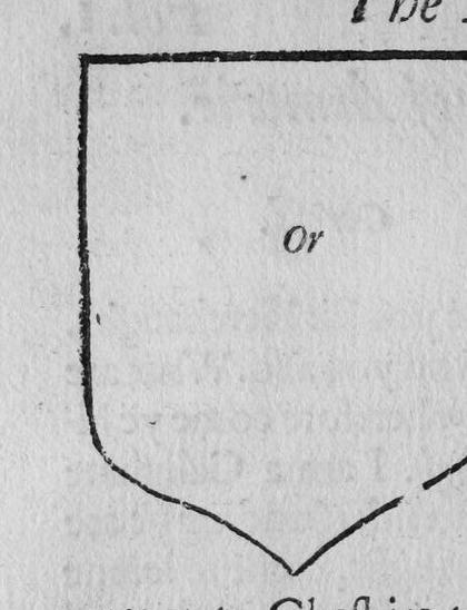 Or: a shield bearing Or.