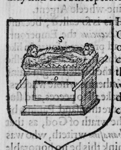 A shield Sable, an ark, marked S.
