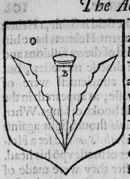 A shield Or, a pheon, marked O, B.