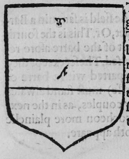A shield Tenne, a bar, marked T, A.