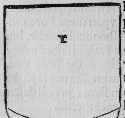 A shield Tenne, a point champaine, marked T, O.