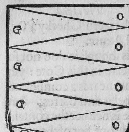 A shield barry-bendy, marked G, O.