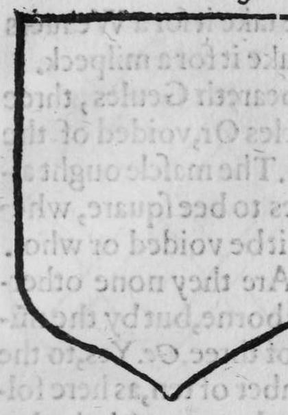 A shield lozengy, marked A, S.