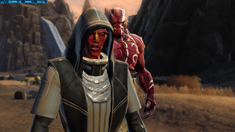 A screenshot of my character Scin from Star Wars: the Old Republic